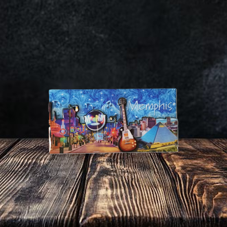 Memphis Starry Sky Laser 3D Magnet