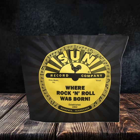 Sun Records Tote Bag Where Rock 'N' Roll Was Born