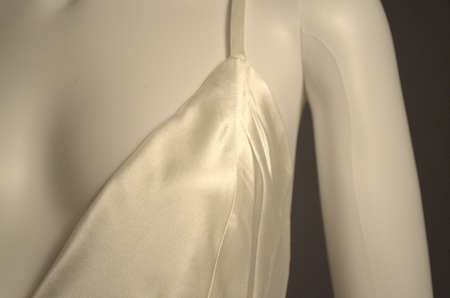 Short Empire Waist Gown Ivory