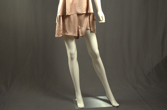 Silk Shorts Dusty Rose