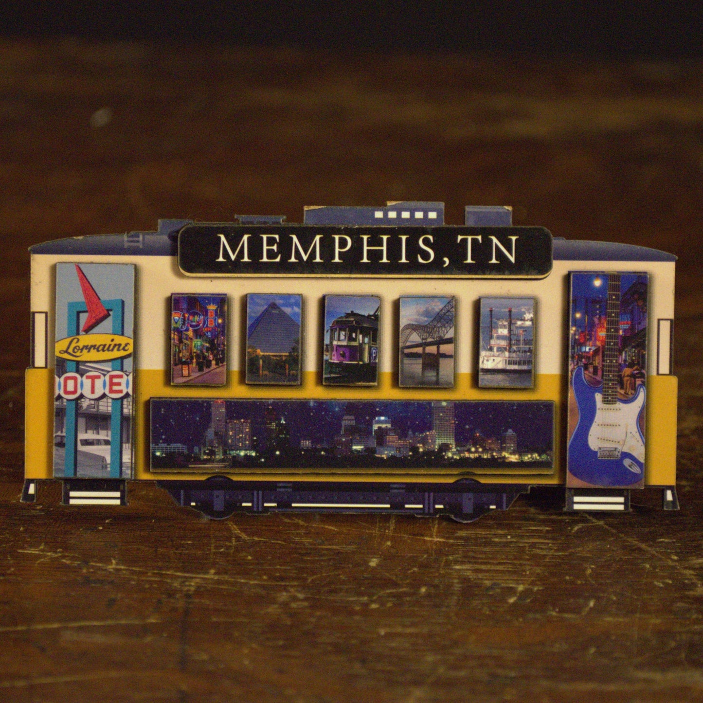 Memphis Trolley Magnet