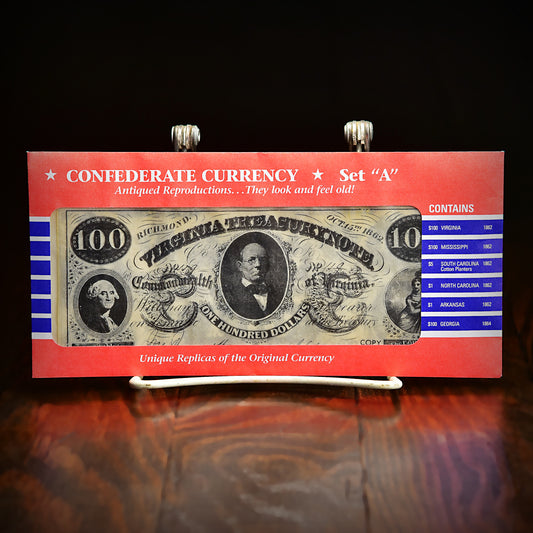 Confederate Currency  Set "A"