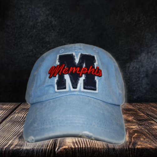 Memphis Cap - Blue Denim