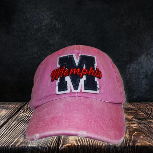 Memphis Cap - Pink Denim