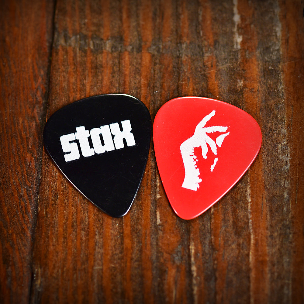 Stax Logo Guitar Pick