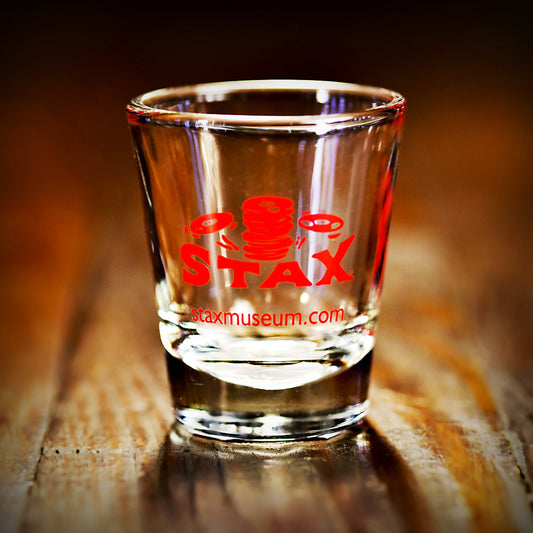 Stax Flying Records Shot Glass