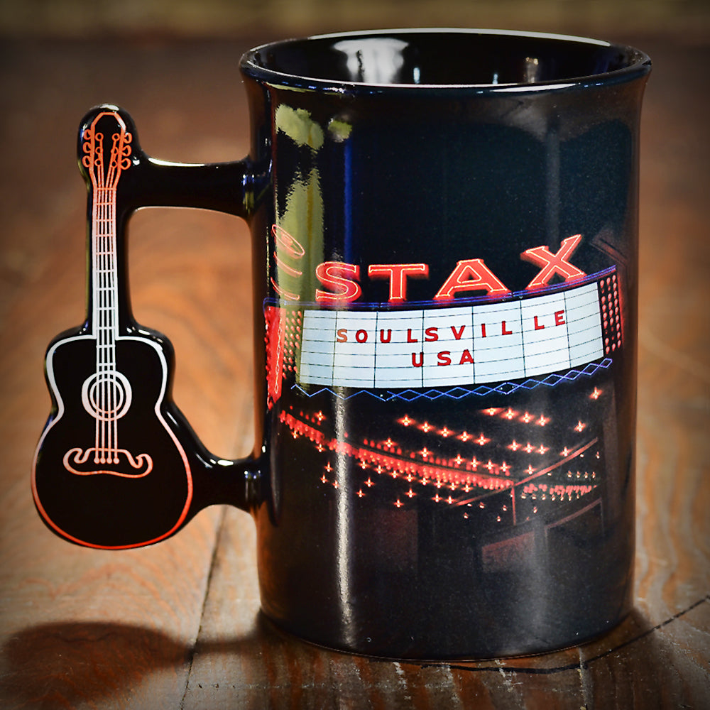Stax Guitar Handle Mug