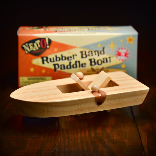 Rubber Band Paddle Boat