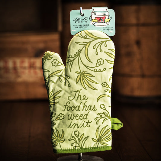 The Food Has ... Oven Mitt