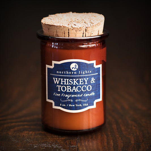 Whiskey & Tobacco Candle
