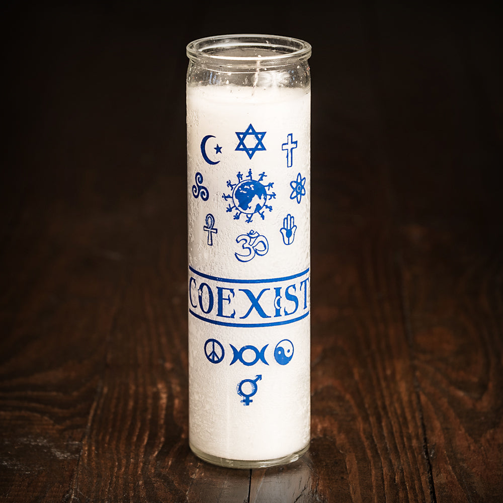 7-Day Screened Candle, Coexist