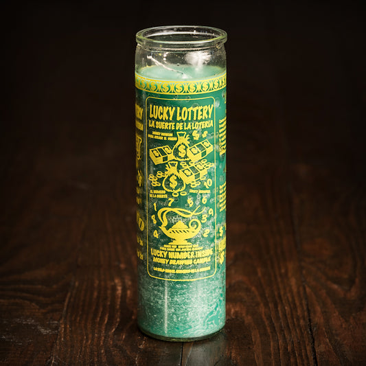 7-Day Screened Candle, Lucky Lottery