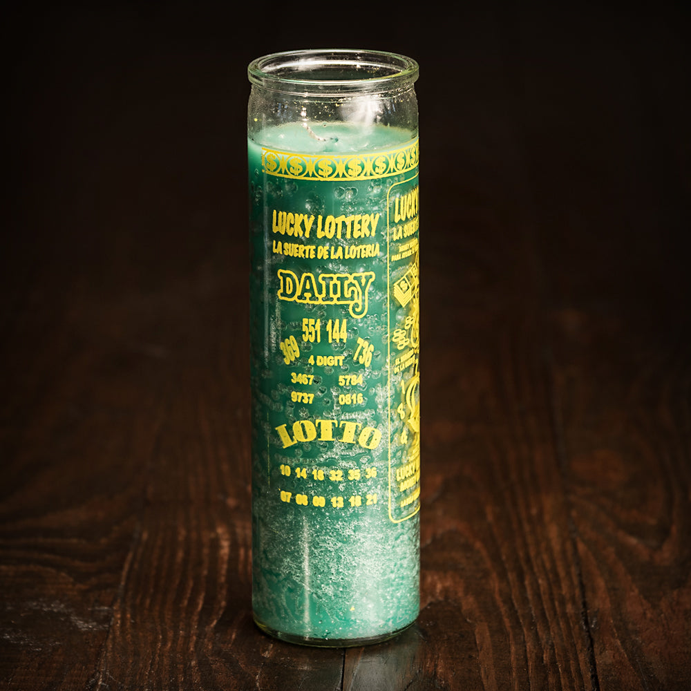 7-Day Screened Candle, Lucky Lottery