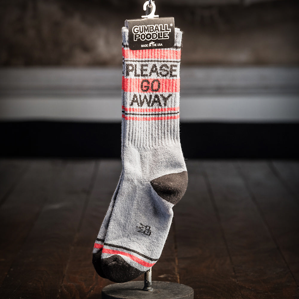 Gumball Poodle Socks -- Please Go Away