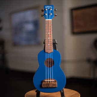 Kohala Tiki Ukulele, Soprano, Blue