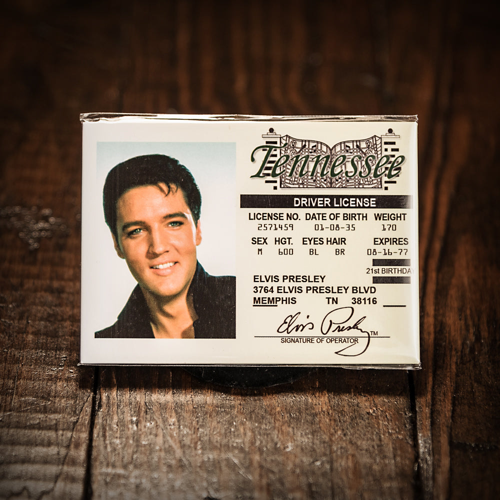 Elvis Driver License aschwab