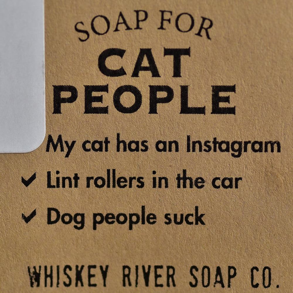 Whiskey River Cat People Soap