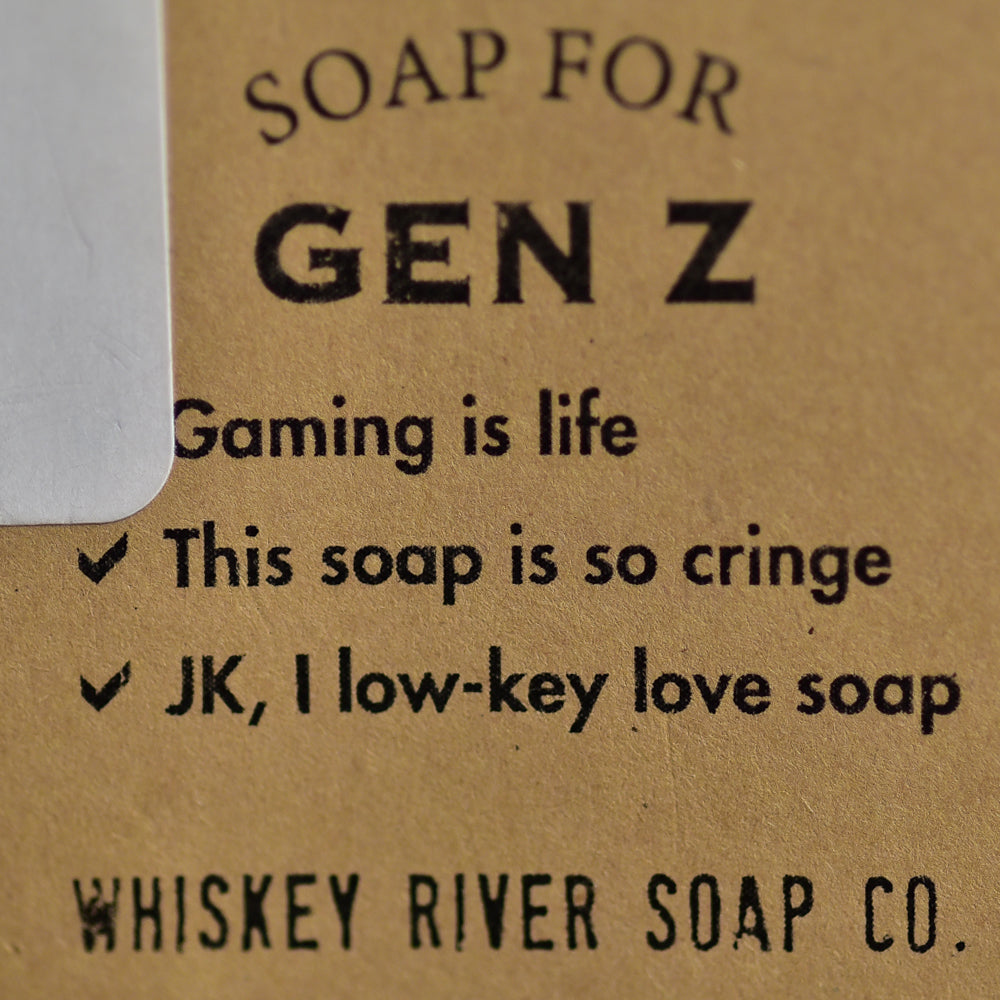 Whiskey River Gen Z Soap