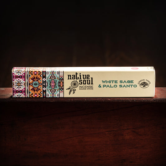 Green Tree Incense, White Sage and Palo Santo