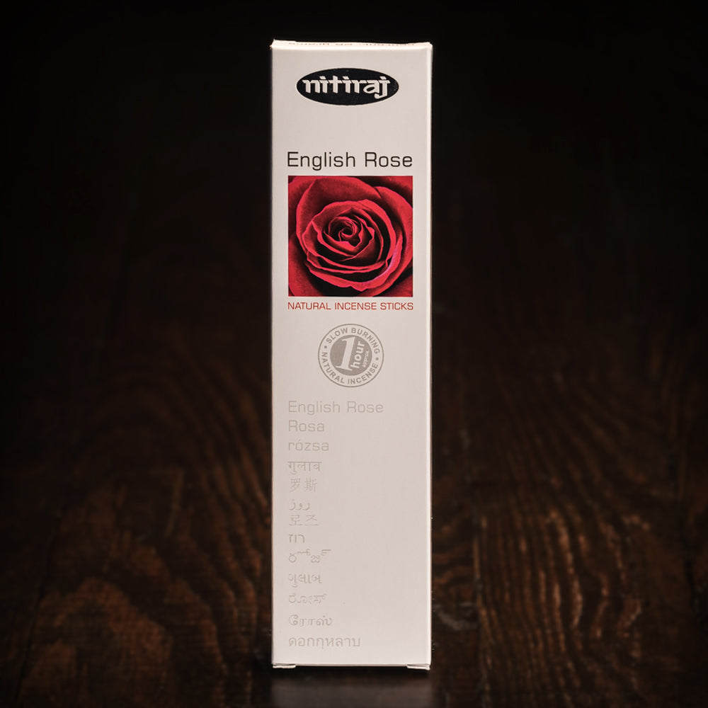 25g Nitiraj Incense, English Rose