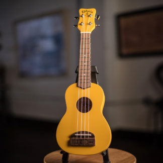 Kohala Tiki Ukulele, Soprano, Yellow