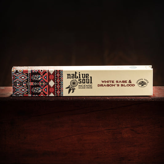 Green Tree Incense, White Sage & Dragon's Blood