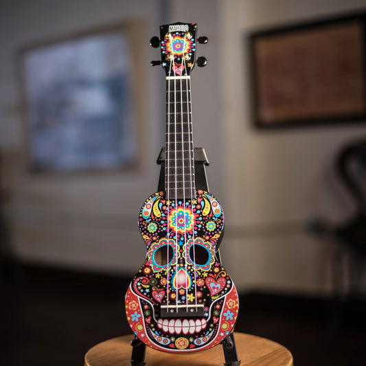 Mahalo Art Series Ukulele, Soprano, Skull
