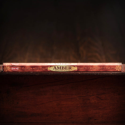 8g Hem Square Incense, Amber